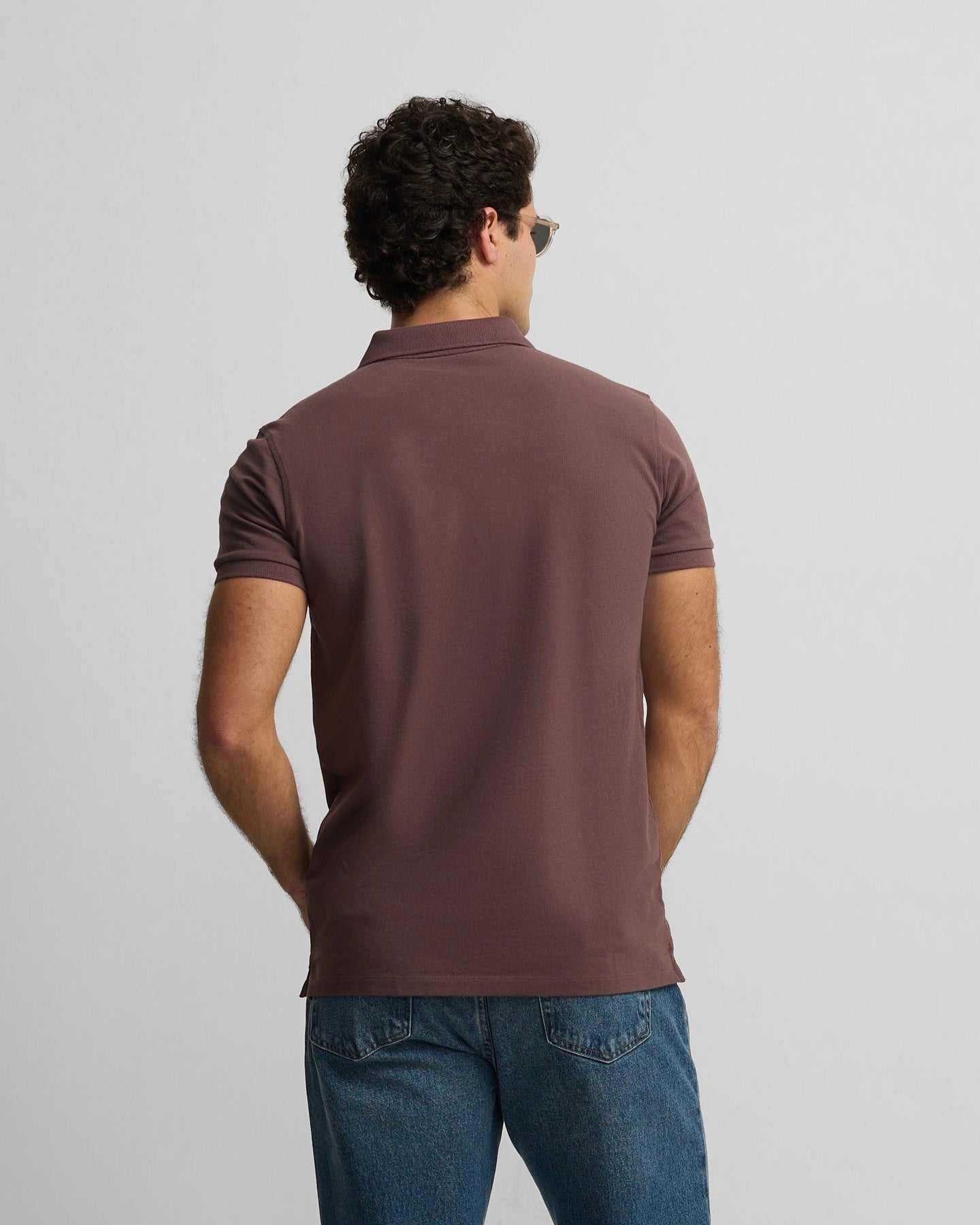 Polo Silbon burdeos