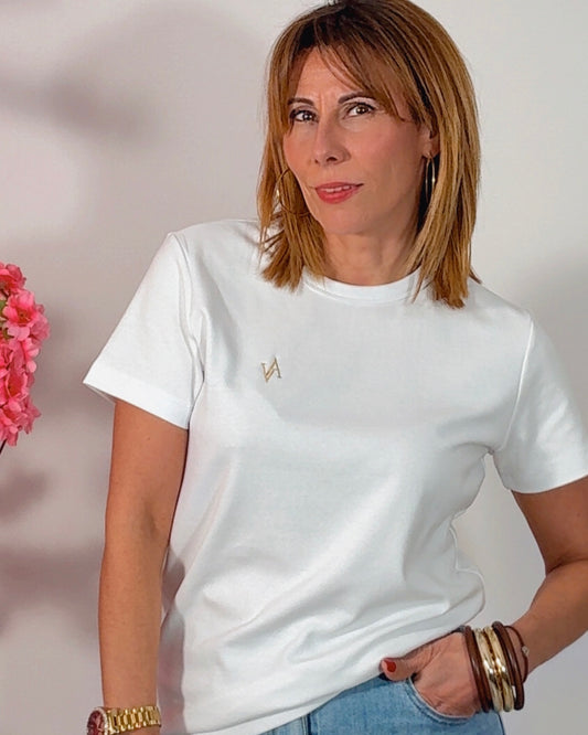 Camiseta basica By Avore blanca