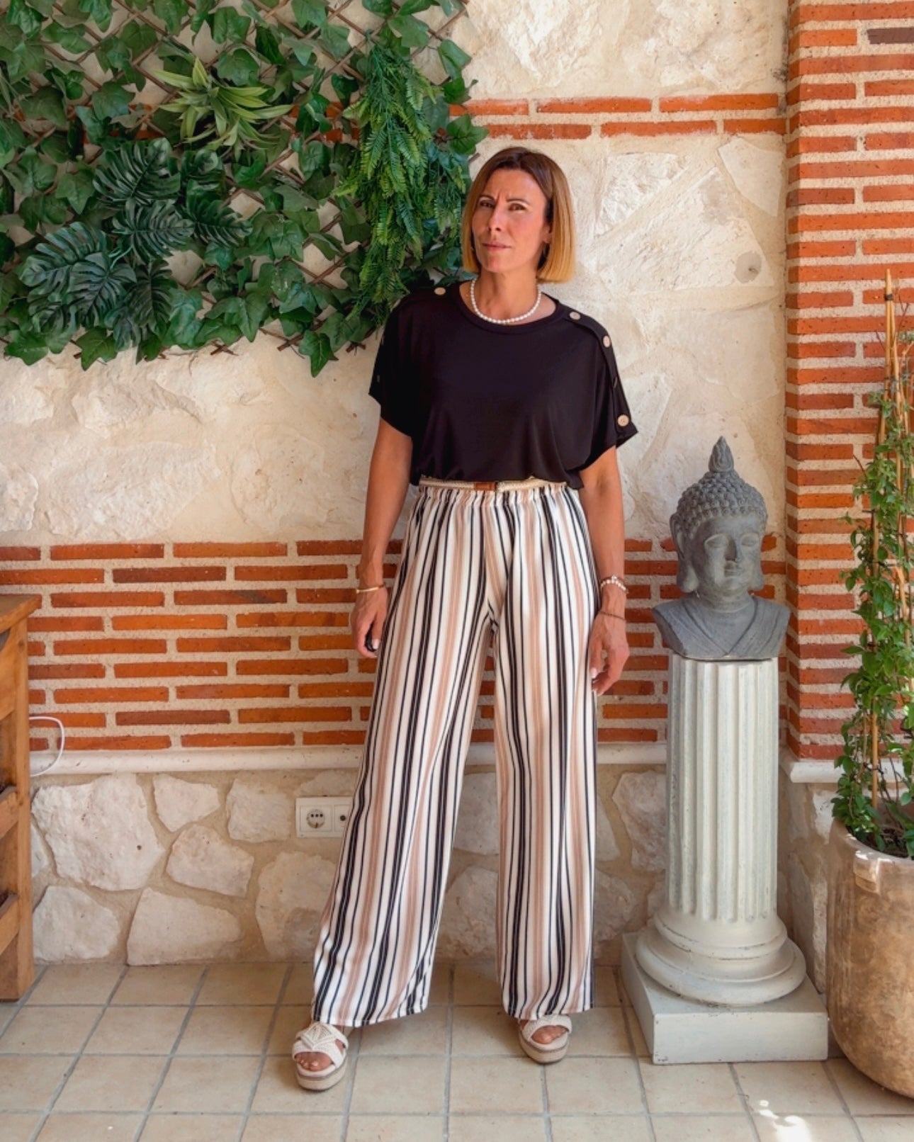 Pantalon rayas Denia