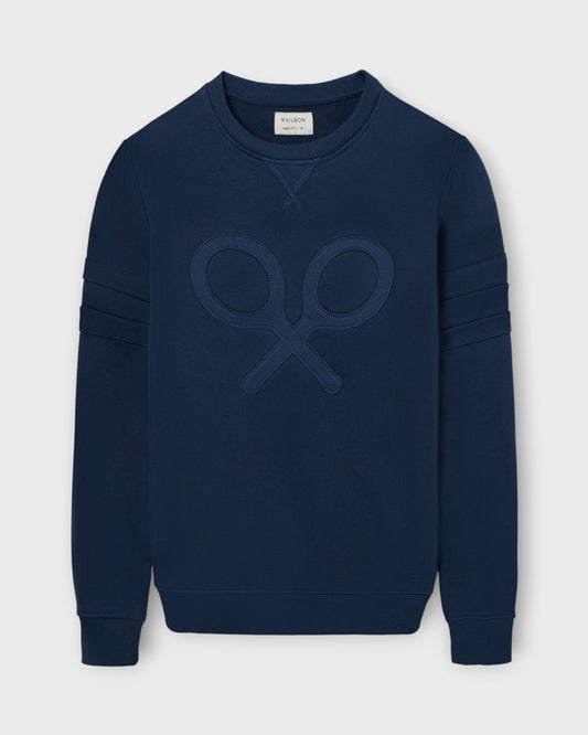 Sudadera Silbon raqueta relieve