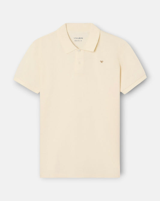 Polo Silbon clasico crema