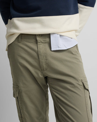 Pantalon cargo verde medio Silbon