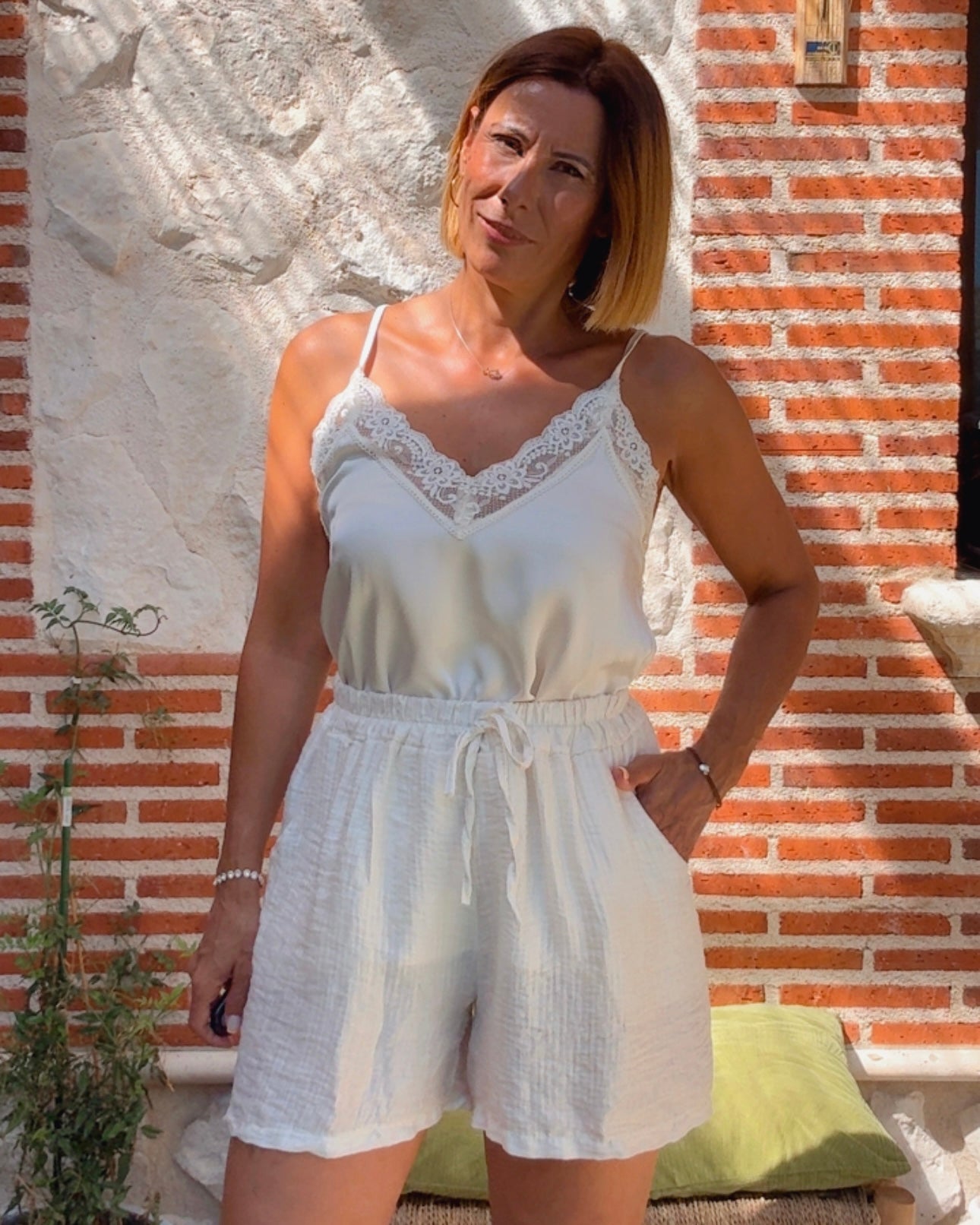 Short tencel