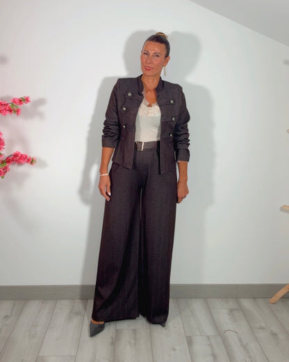 Pantalon Sabrina marron