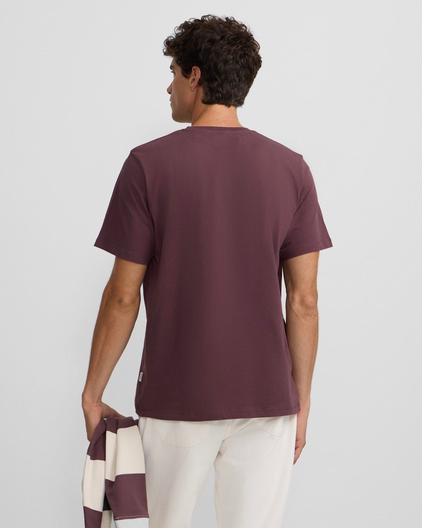 Camiseta Silbon Burdeos minilogo