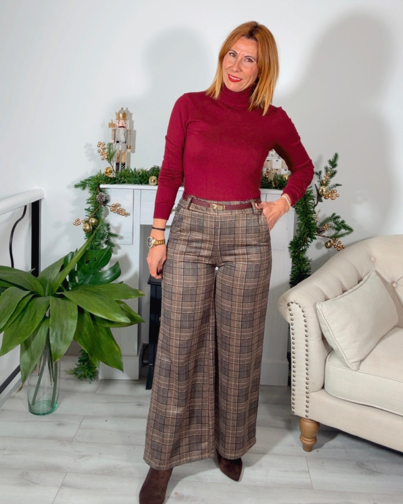 Pantalon cuadros Teresa