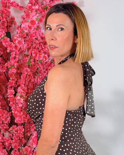 Vestido lunares
