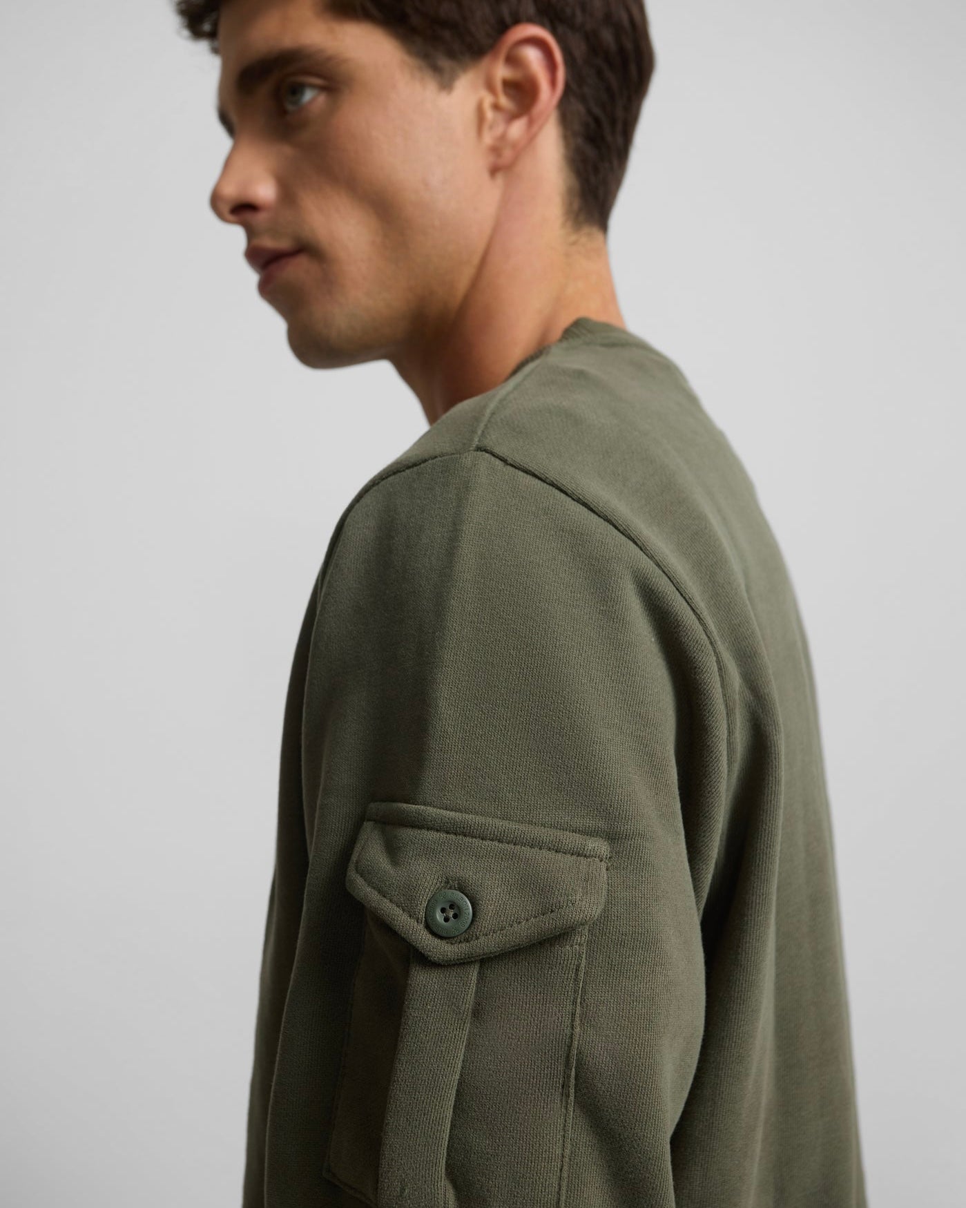 Sudadera Silbon parches military