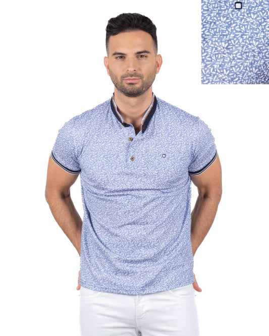Polo estampado Yellow Skin