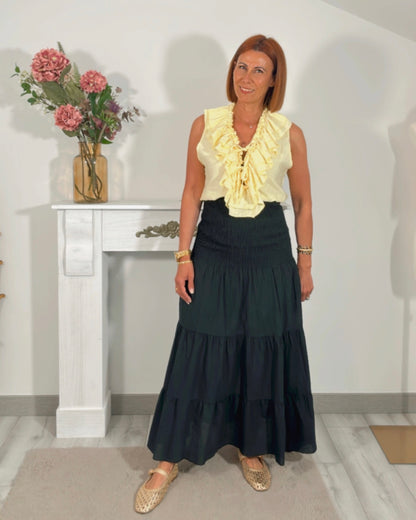Falda vestido boho