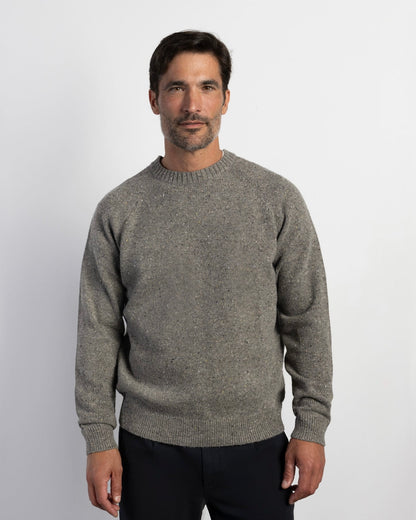 Jersey Boston jaspeado gris