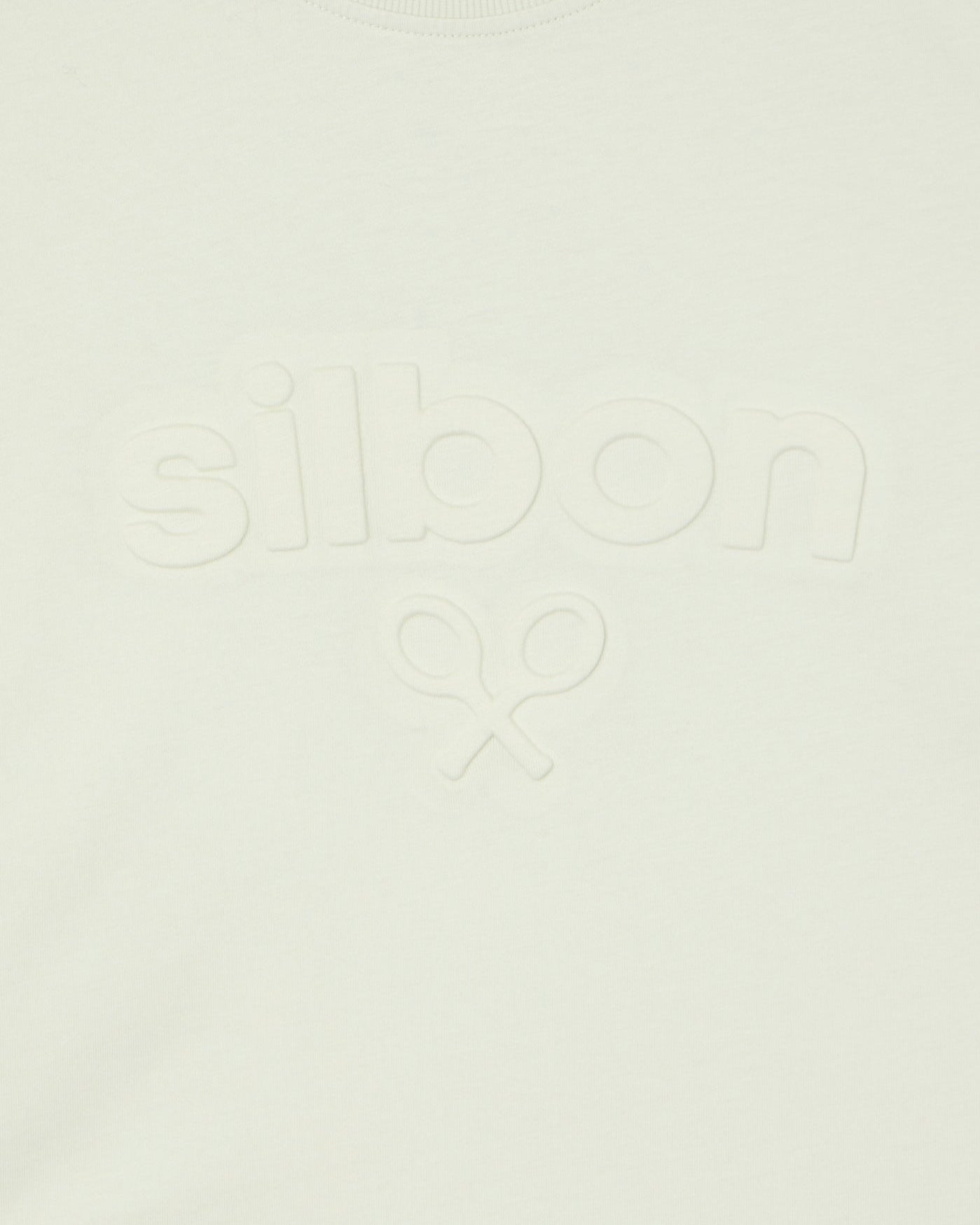 Camiseta Silbon relieve verde claro