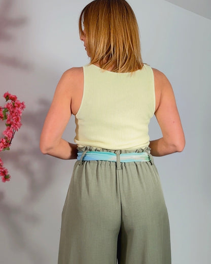 Pantalon Amapola Kaki