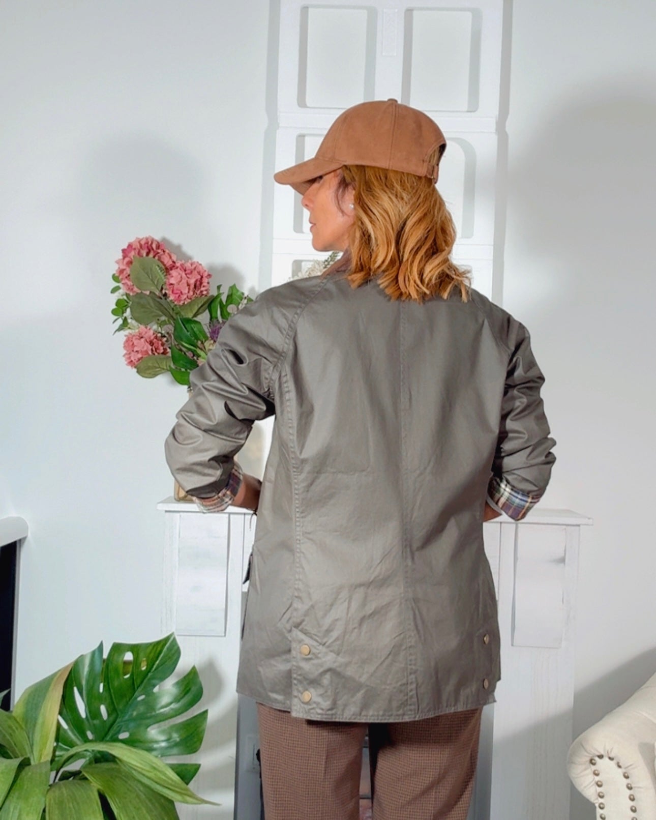 Chaqueta tipo Barbour