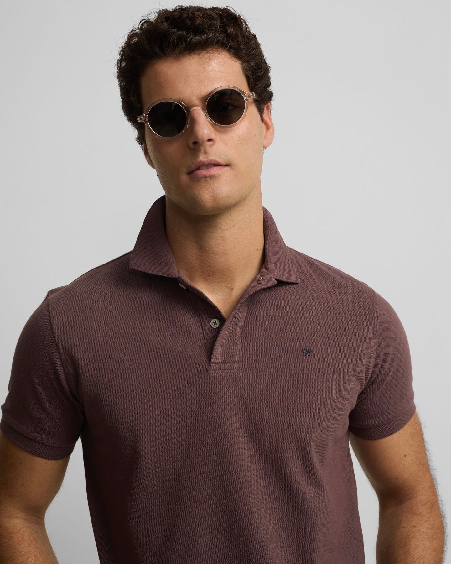 Polo Silbon burdeos