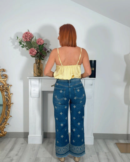 Jeans Denia bordado