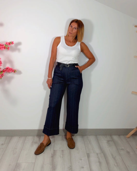 Pantalon Sabrina azul