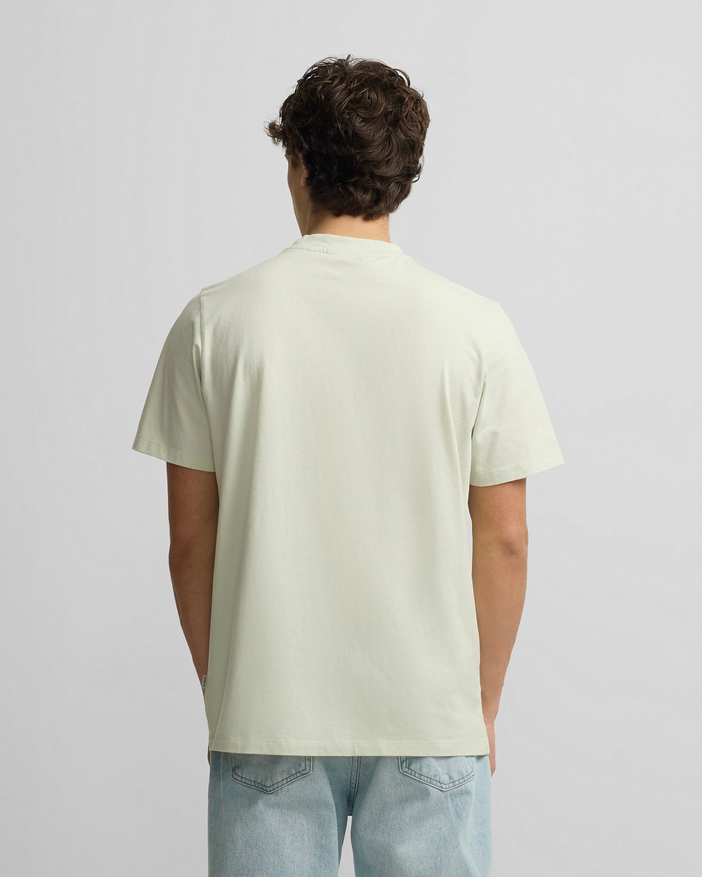 Camiseta Silbon relieve verde claro