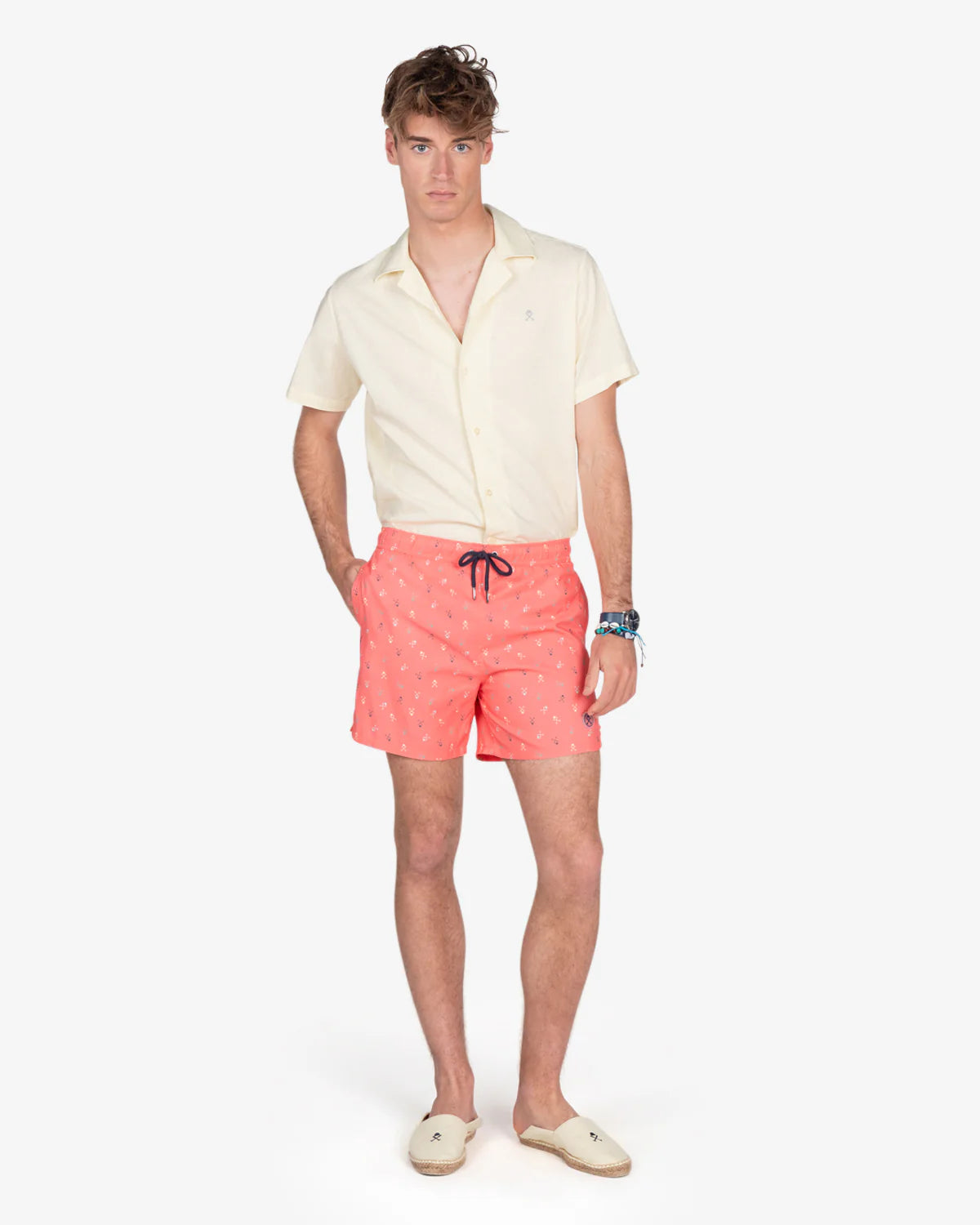 Bañador Harper coral