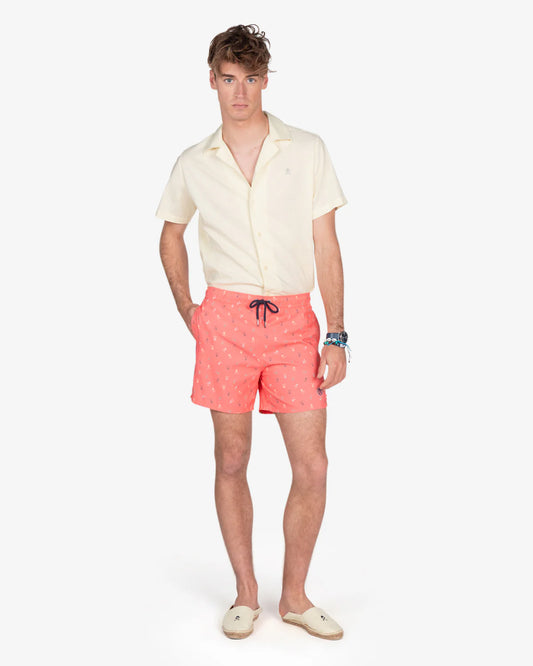 Bañador Harper coral
