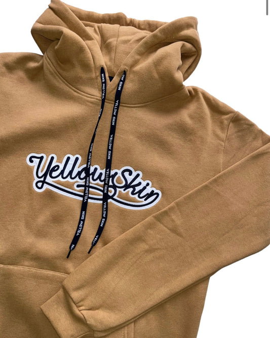 Sudadera Yellow Skin marrón