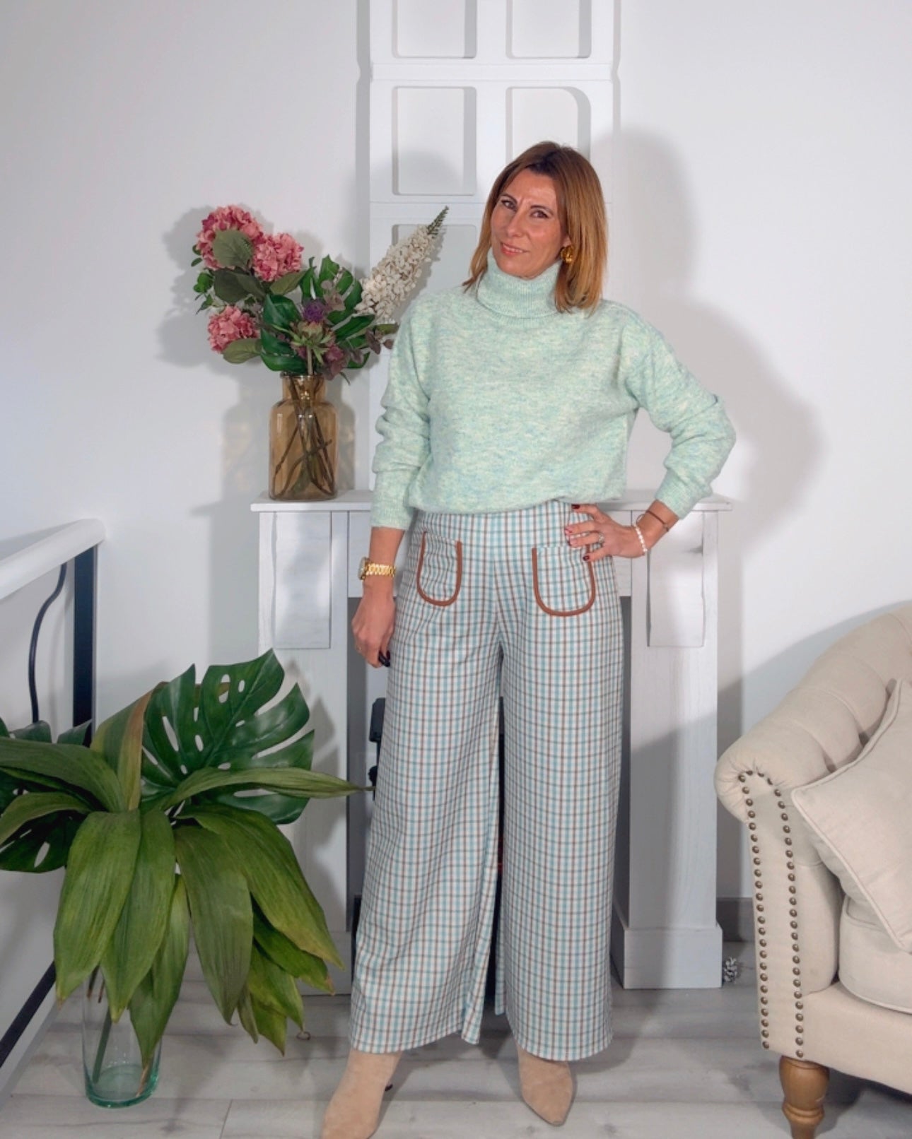 Pantalon Liverpool verde