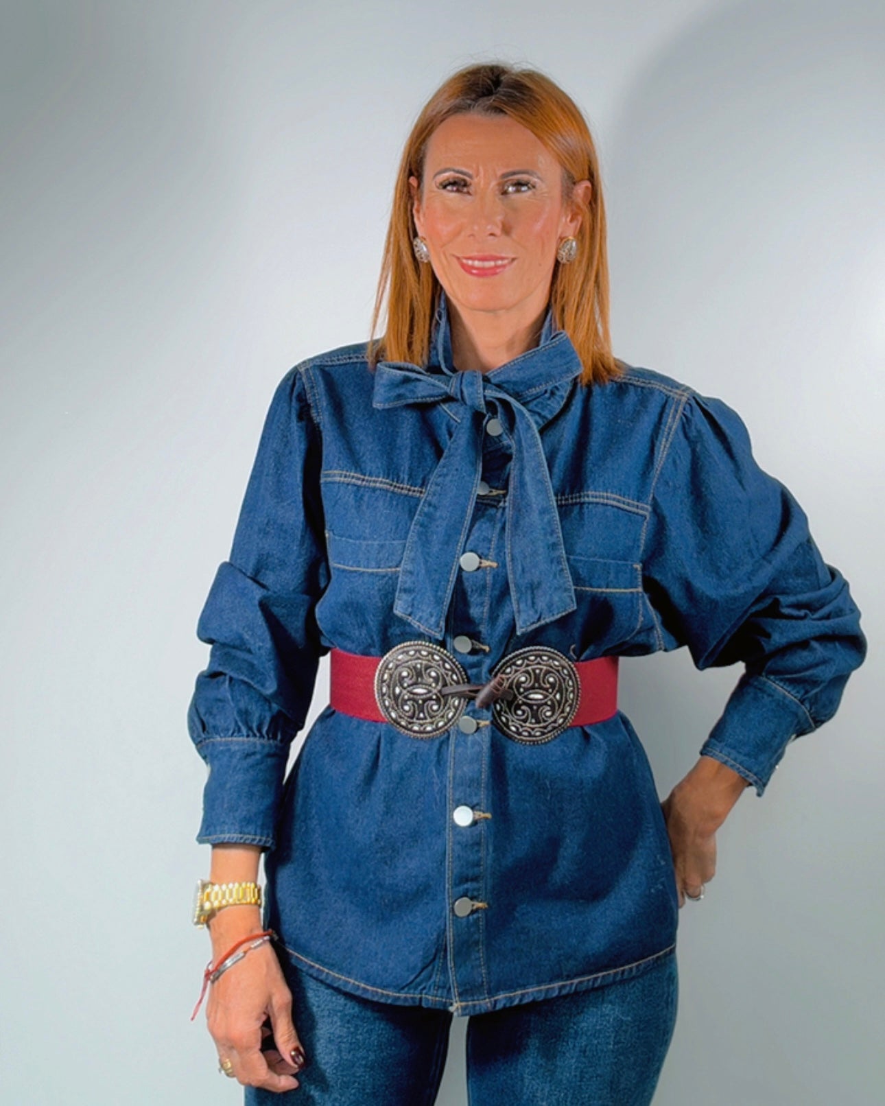 Camisa denim croquet