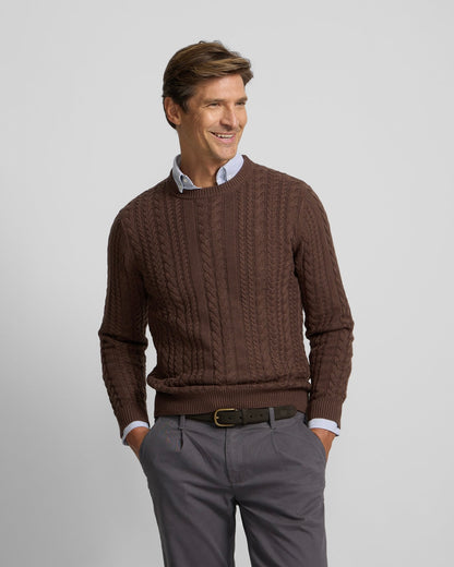 Jersey Silbon ochos marron