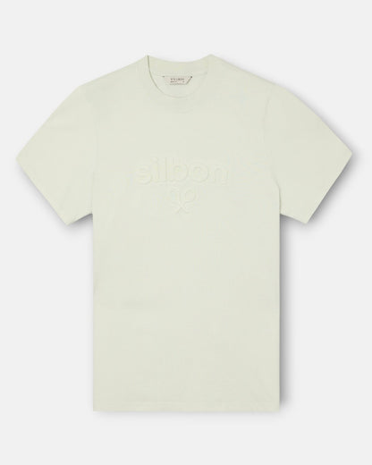 Camiseta Silbon relieve verde claro