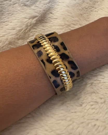 Brazalete print polipiel