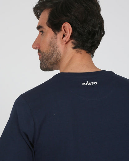 Camiseta Solera minilogo marino