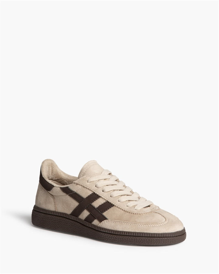 Zapatillas retro style beige