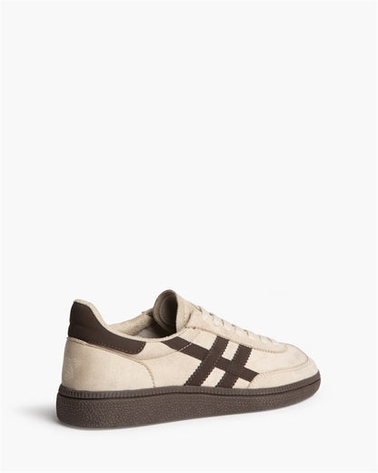 Zapatillas retro style beige