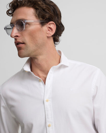 Camisa Silbon estructura blanca
