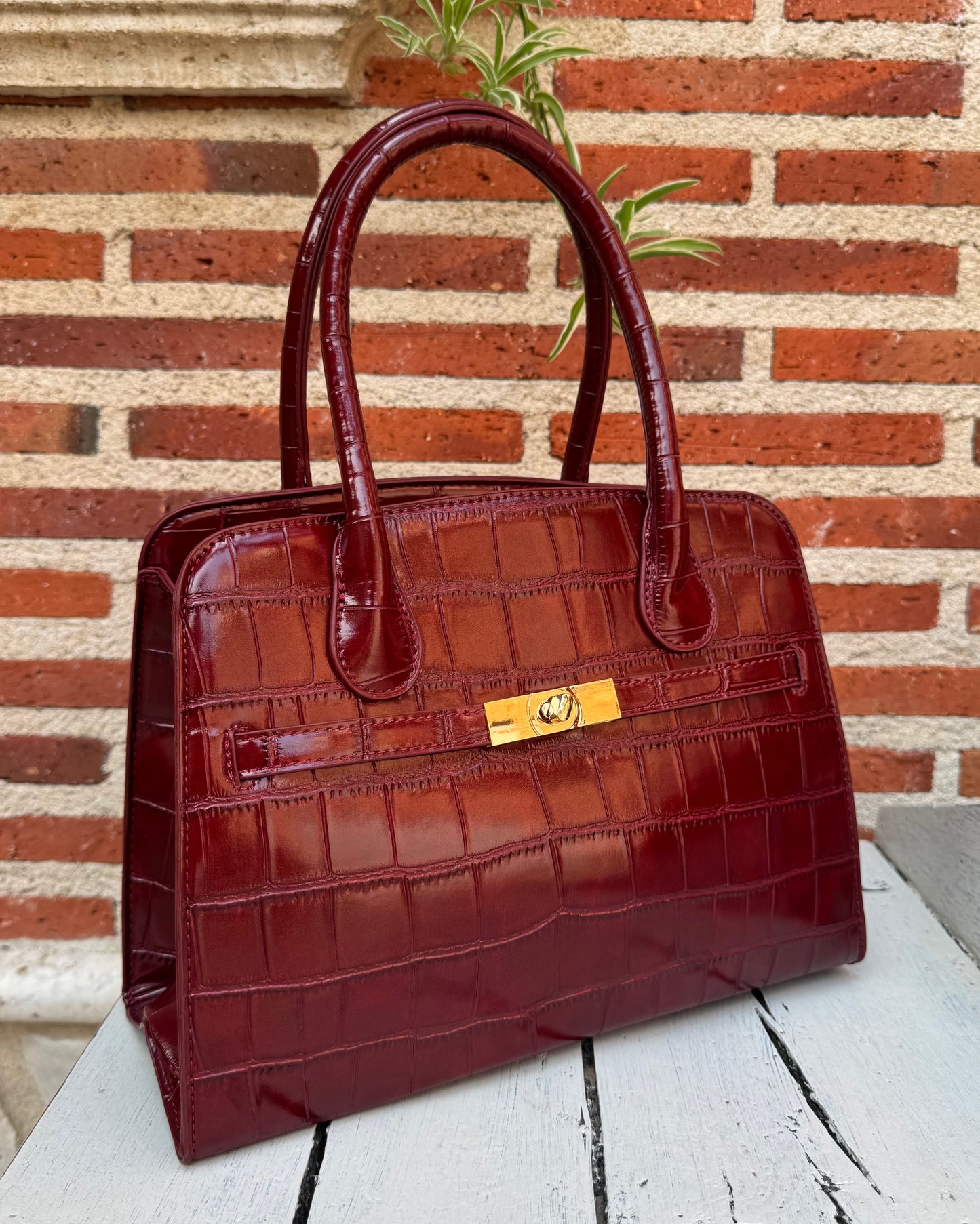 Bolso elegant Burdeos