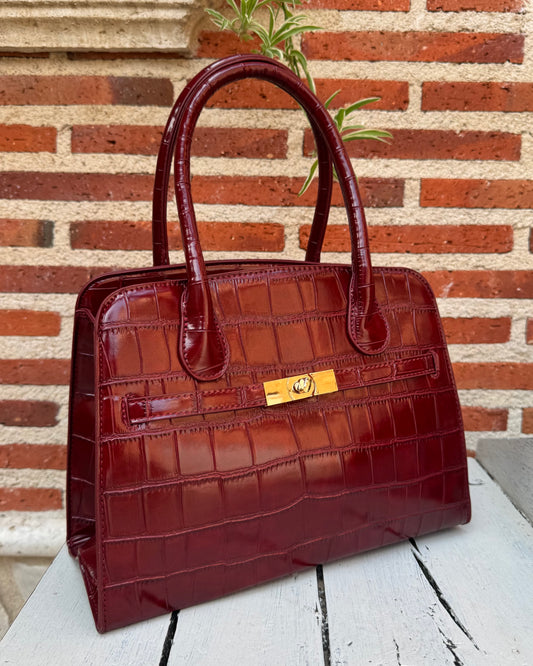 Bolso elegant Burdeos