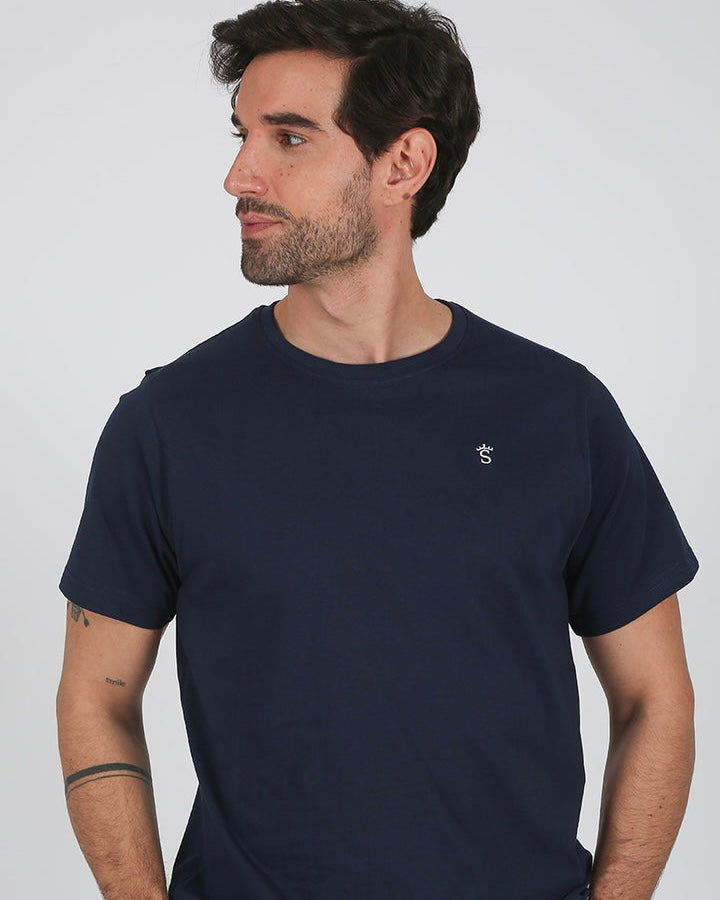 Camiseta Solera minilogo marino