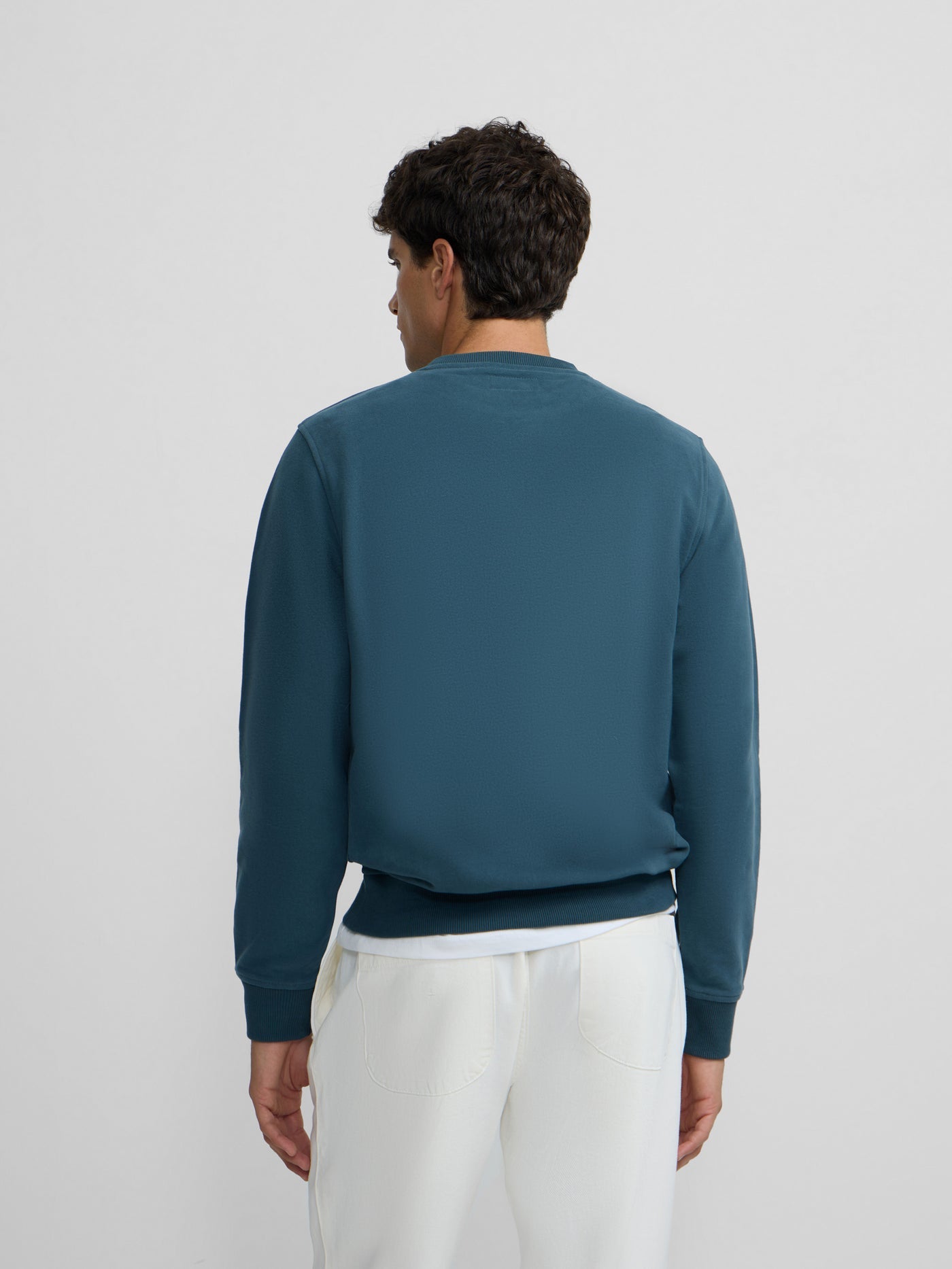 Sudadera Silbon petroleo minilogo