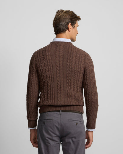 Jersey Silbon ochos marron