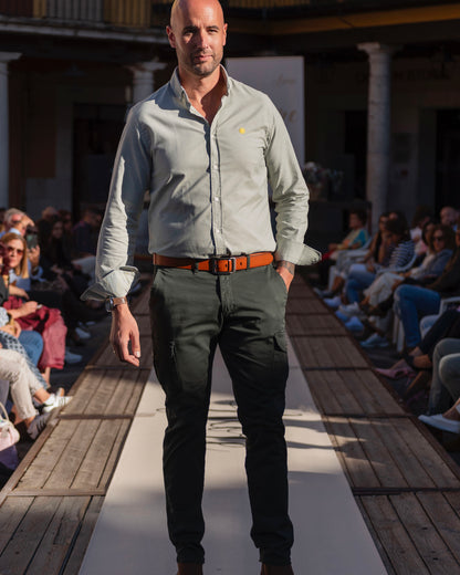 Pantalon cargo urban button