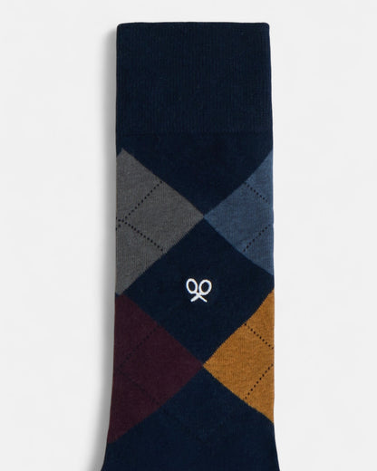 Calcetin Silbon rombos