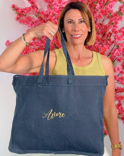 Bolso By Avore marino.