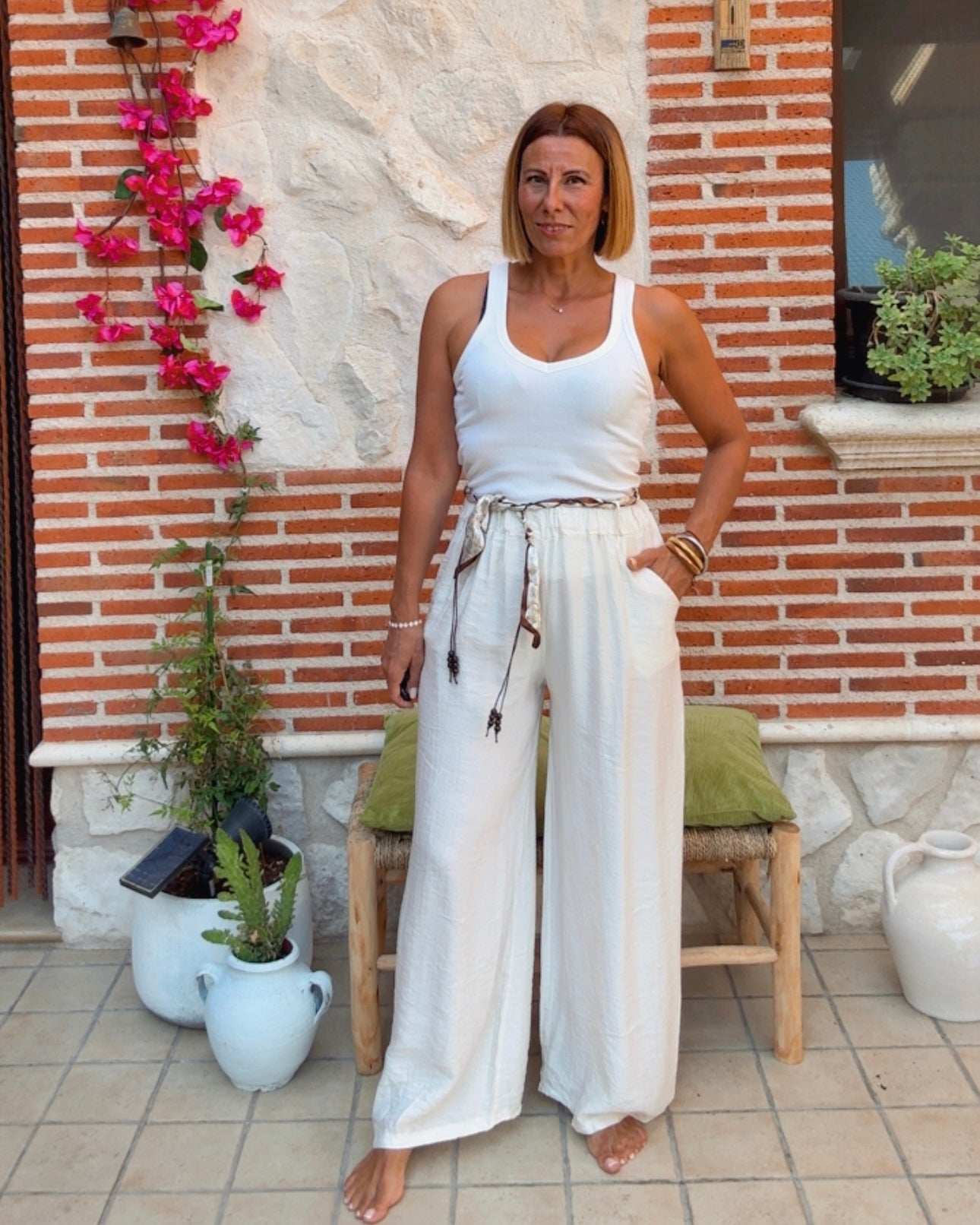 Pantalon cinturon Laila