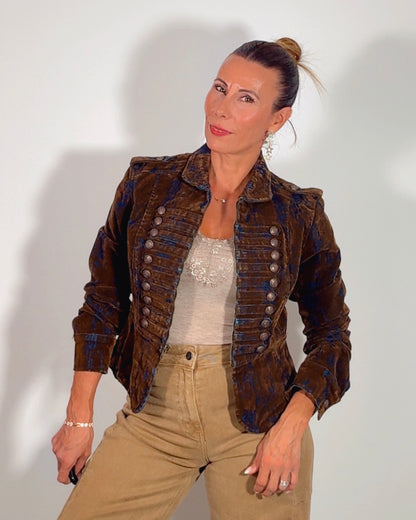 Chaqueta boho rock