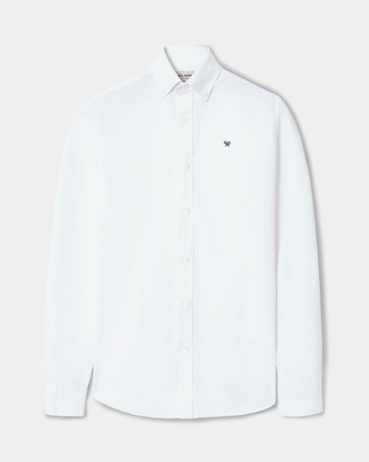 Camisa Oxford  blanca Silbon