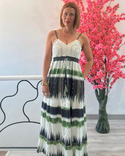 Vestido boho luxury