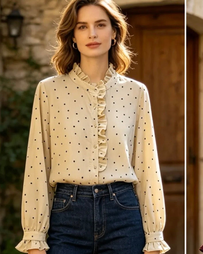 Blusa lunares Charo