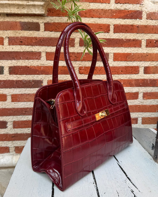 Bolso elegant Burdeos