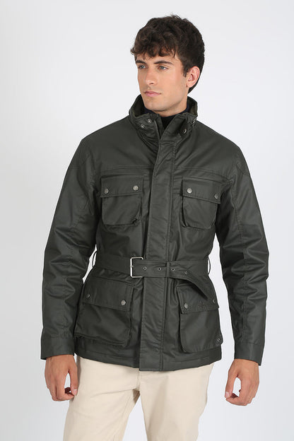 Parka Solera heritage verde encerado
