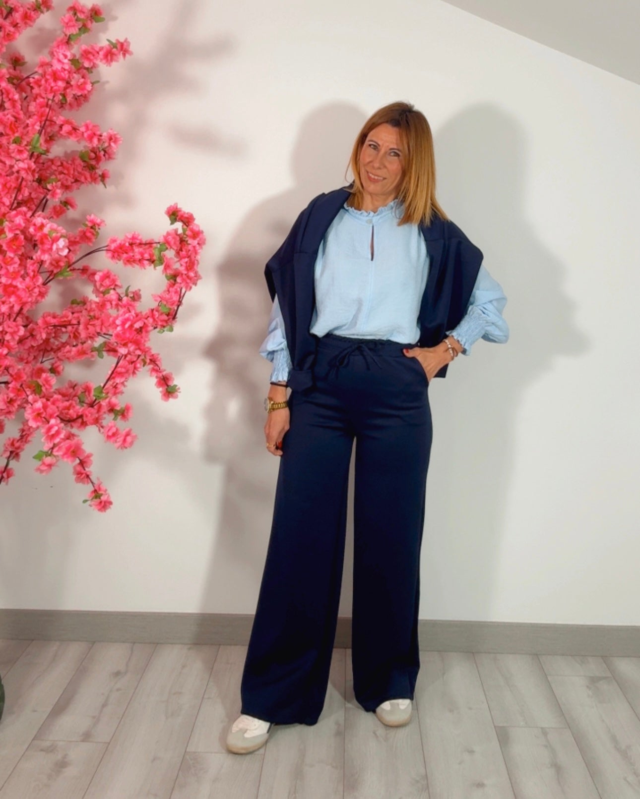 Conjunto sport Arabia marino